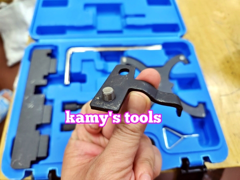 Bộ dụng cụ cân cam, dưỡng đặt cam xe Ford Ecosport Focus Fiesta Modeo Ecoboost 1.5L và 1.6L Kamytools 7 chi tiết