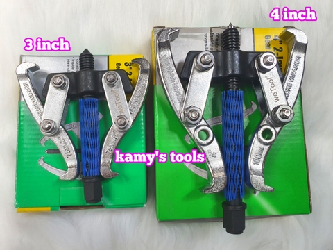 Cảo 2 chấu 3 inch 75mm và 4 inch 100mm Wetools thép Chrome Vanadium cao cấp, vam 2 chấu