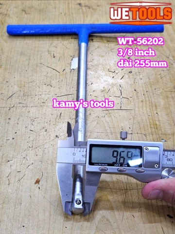 Cần tuýp chữ T 3/8 inch dài 10 inch 255mm Wetools Yes WT-56202