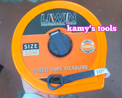 Thước dây cuộn 20 mét 30 mét 50 mét đo đất đai, ruộng vườn, vật dụng thương hiệu Liwin