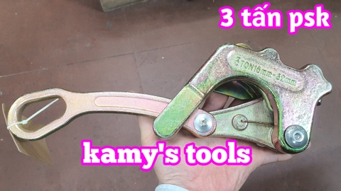 Cóc kẹp cáp, ngậm cáp, đớp cáp 3 tấn PSK model SD-3