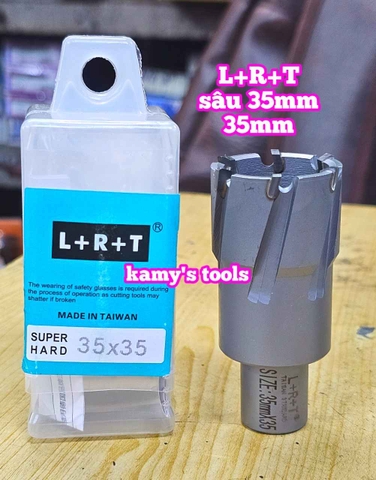 Mũi khoan từ có hợp kim L+R+T dài 35mm cỡ 32mm 35mm 36mm 38mm 40mm