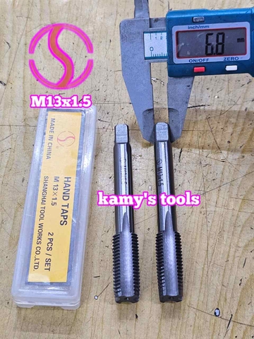 Bộ ta rô taro tạo ren trong Shanghai M13x1.5 dài 88mm SH-521315
