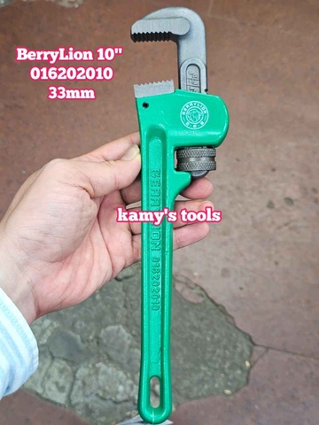 Mỏ lết răng BerryLion 016202010 dài 10 inch 250mm ngàm kẹp 33mm