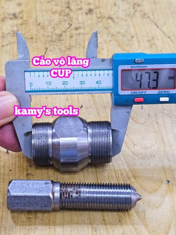 Vam cảo vô lăng xe cup 2 đầu răng ngoài 26mm Santa 50-0Cup