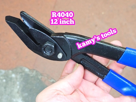 R4040 Kéo cắt đai sắt thép Rur 12 inch 300mm cắt đai sắt 20mm dày 1.2mm trở lại
