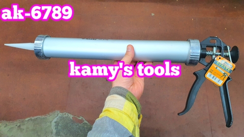 Dụng cụ bơm bắn keo xúc xích silicon ak-6789 dài 375