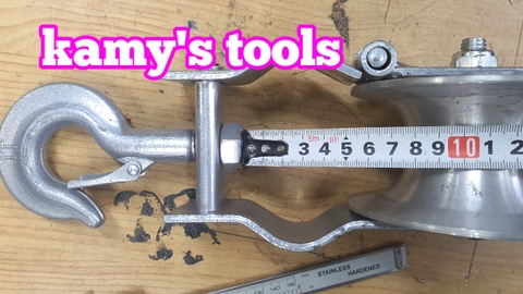 Puly nhôm 1 tấn 115x60mm dày 4.5mm