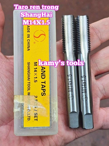 Bộ ta rô taro tạo ren trong M14 M16 M18 Shanghai thượng hải nhiều bước ren