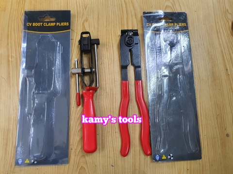 Dụng cụ kìm rút siết cắt, bấm kẹp phe dây đai thít inox chụp bụi đầu láp ô tô, kìm rút đai láp