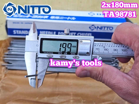 Đũa gõ rỉ 2x180mm Nitto TA98781