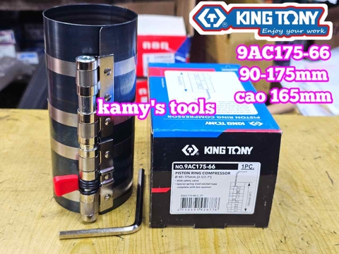 Cảo vô bạc xéc măng ép piston Kingtony 9AC175-66 cao 165mm mở 90-175mm