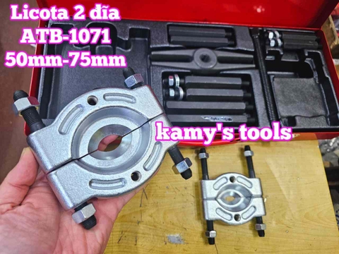 Bộ cảo bạc đạn 2 đĩa 50mm-75mm Licota ATB-1071