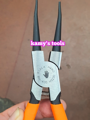Kìm mở phe 245mm 9.5 inch Black Hand cong thẳng bóp vào bung ra BH-430 BH-431 BH-432 BH-433