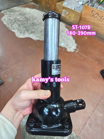 ST-107B Bộ kích quay tay 3 khúc con đội nâng gầm xe ô tô Toyota Innova, Fortuner, SUV, bán tải Stand Upright 180-390mm