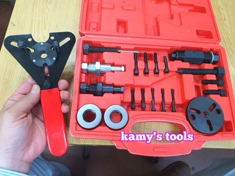 Dụng cụ tháo mặt hít lốc điều hòa ô tô 20 chi tiết, vam cảo mặt hít điều hòa Trigoldte