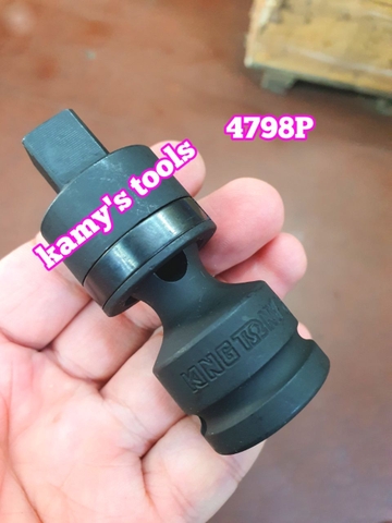 4798P Đầu nối lắc léo có bi 1/2 inch Kingtony dài 74mm