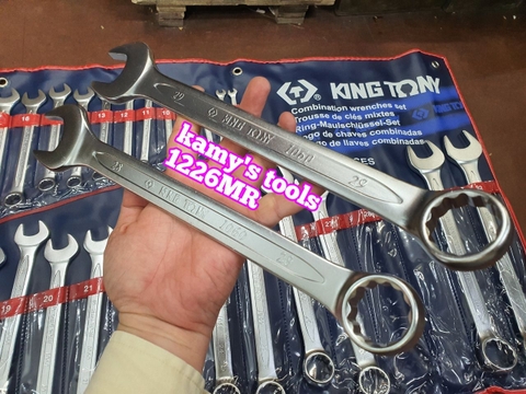 6-32mm Bộ cờ lê vòng miệng 26 chi tiết hệ mét Kingtony model 1226MR