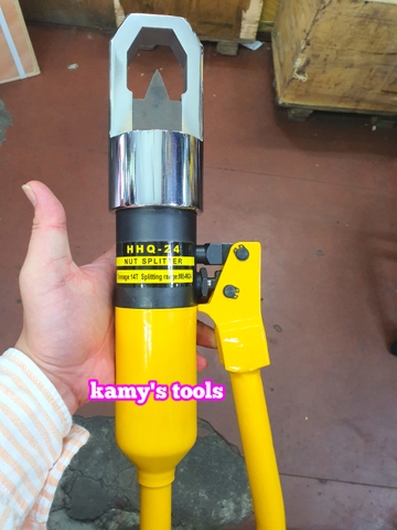 Kìm cắt đai ốc tán bulong thủy lực TLP HHQ-24 14 tấn cắt ty ren M8-M24