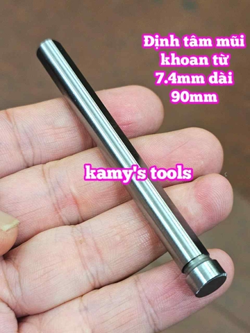 Mũi định tâm cho mũi khoan từ 7.4mm (8mm) dài 90mm