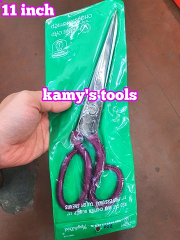 Kéo cắt vải nhơn hòa nguyễn đình inox thép không rỉ 10 inch 11 inch 12 inch
