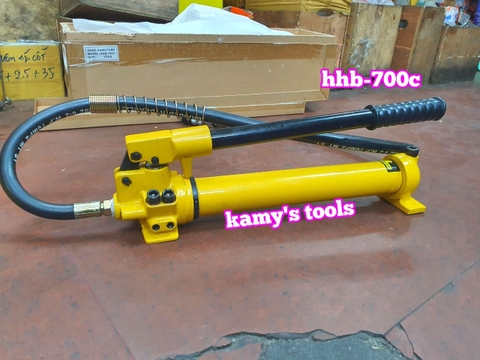 Bơm tay thủy lực HHB-700C TLP 350cm3 dầu dài 380mm