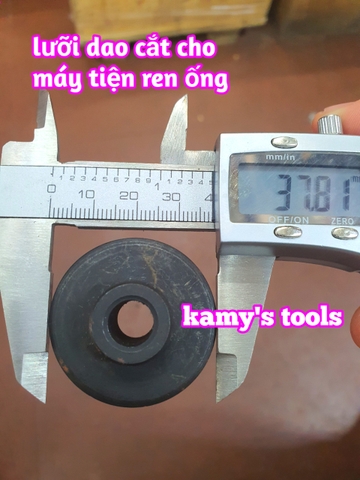 Lưỡi dao cắt của dụng cụ cắt ống bằng tay và của máy tiện ren ống