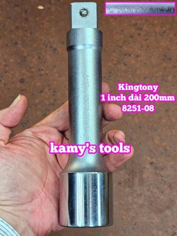 Cần tuýp nối khúc nối Kingtony 1 inch 8251-08 dài 8 inch 200mm