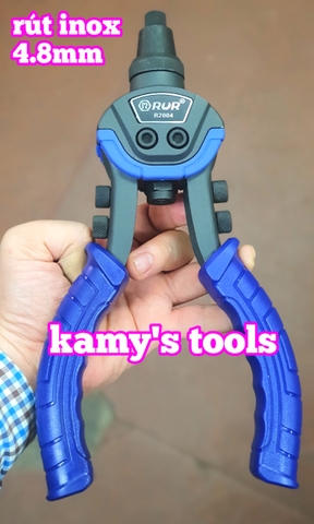 Kìm rút đinh tán rút rive nhôm inox cộng trợ lực Rur R2004