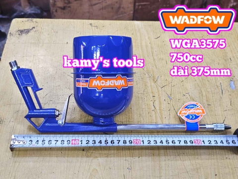 Dụng cụ bình châm nhớt xịt phun dầu bằng hơi khí nén 750cc Wadfow WGA3575