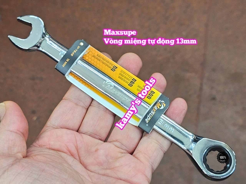Cờ lê vòng miệng tự động Maxsupe 8mm 10mm 12mm 13mm 14mm 15mm 17mm 19mm M-7641 M-7643 M-7645 M-7646 M-7647 M-7648 M-7650 M-7652