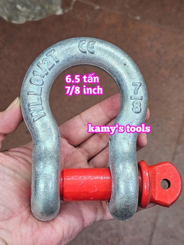 Ma ní omega 6.5 tấn 7/8 inch đường kính ty ren 25mm