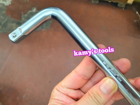 Cần tuýp siết đầu cong L 1/2 inch dài 12 inch 14 inch 300mm 350mm Santa, cần L 1/2 inch, cần tuýp L 1/2 inch
