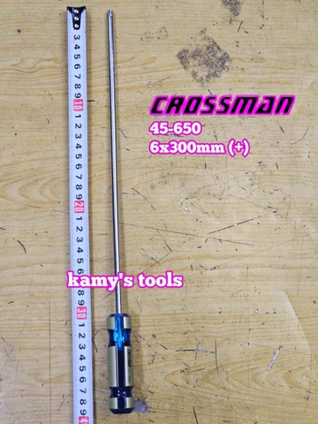 Tua vít bake dẹp 6mm PH2 Crossman dài 150mm 200mm 300mm 45-635 45-615 45-640 45-620 45-650 45-630
