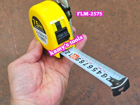 FLM-2575 Thước cuộn 7.5m (7.5 mét) bản 25mm Fujiya cao cấp, thước kéo 7.5m