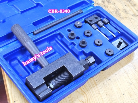 Bộ cảo vam tháo mở mắt xích sên xe gắn máy Kamytools CBR-8340 xích 520-525-530-630