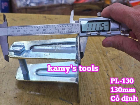 Đế càng cố định và xoay dùng cho bánh xe 130mm PL-130 Kamytools