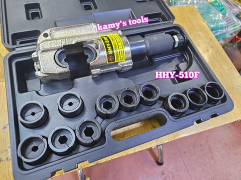 HHY-510F Đầu ép cos thủy lực TLP 16 tấn hành trình 38mm ép lục giác khuôn 16-400mm2