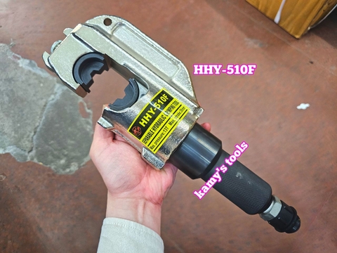 HHY-510F Đầu ép cos thủy lực TLP 16 tấn hành trình 38mm ép lục giác khuôn 16-400mm2
