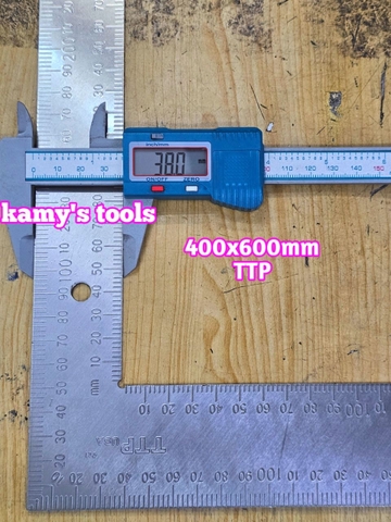 Thước ke vuông 400x600mm thép TTPusa 230-45-510, ê ke đo góc vuông