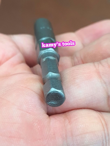 Mũi bắn đầu chụp bulong dài 80mm chuôi chân lục giác 5.5mm 6mm 7mm 8mm 10mm 12mm 14mm 15mm 16mm 17mm 18mm 19mm