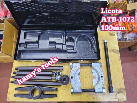 Bộ cảo đĩa vam tháo mở bạc đạn 100mm Licota ATB-1072