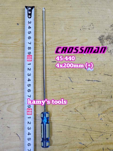 Tua vít bake dẹp 4mm PH0 Crossman dài 150mm 200mm 300mm  45-435 45-415 45-440 45-420 45-450 45-430