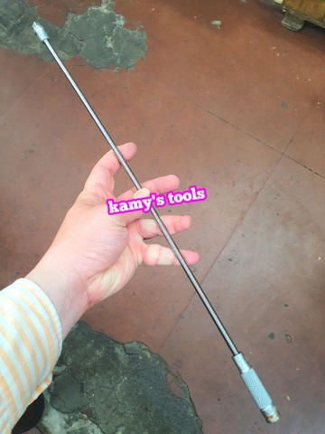 Đầu nối cần nối lò xo dài bẻ cong 1/4 inch dài 6 inch 12 inch 18 inch Kingtony model 2311-06 2311-12 2311-18