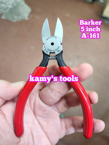 Kìm cắt nhựa linh kiện kỹ thuật Barker 5 inch A-161 dài 129mm