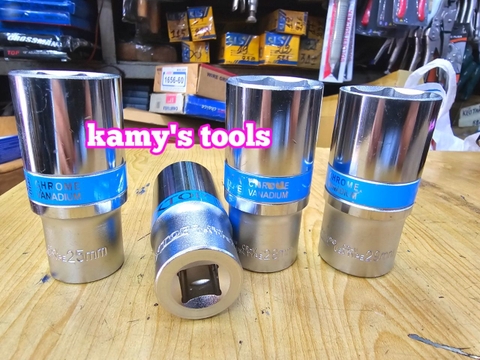 Tuýp 1/2 inch trắng dài Luxtop 25mm 26mm 28mm 29mm