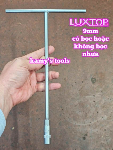 Cần tuýp siết chữ T Luxtop 8mm 9mm 10mm 11mm 12mm 13mm 14mm 17mm 19mm