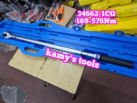 34662-1CG Cần siết lực 3/4 inch Kingtony 102-576Nm 50-450ft.lb, cờ lê lực