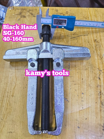 Cảo 2 chấu chữ H trượt 40-160mm SG-160 Black Hand BH-932
