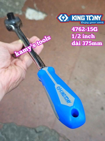 Cần tuýp siết tự động 1/2 inch Kingtony 4762-15G dài 15 inch 375mm 32 răng